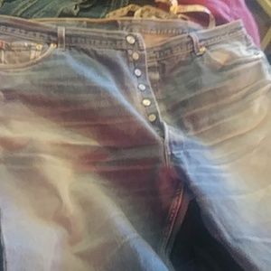 Vintage button fly 501xx 48×34 faded